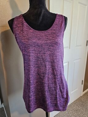 Women's Purple Space-Dye Tank Top